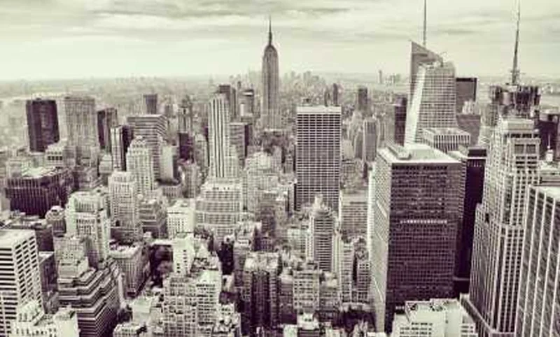 Picture of the New York skyline.