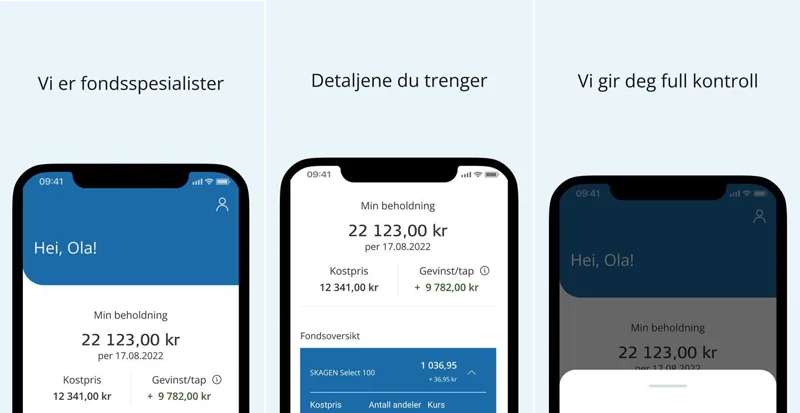Bilde av mobilskjerm